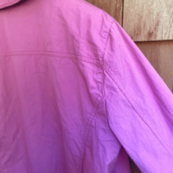 Allison Daley Without Tags Jacket Long Sleeve Full Zip Windbreaker Rose Pink L - Picture 11 of 12